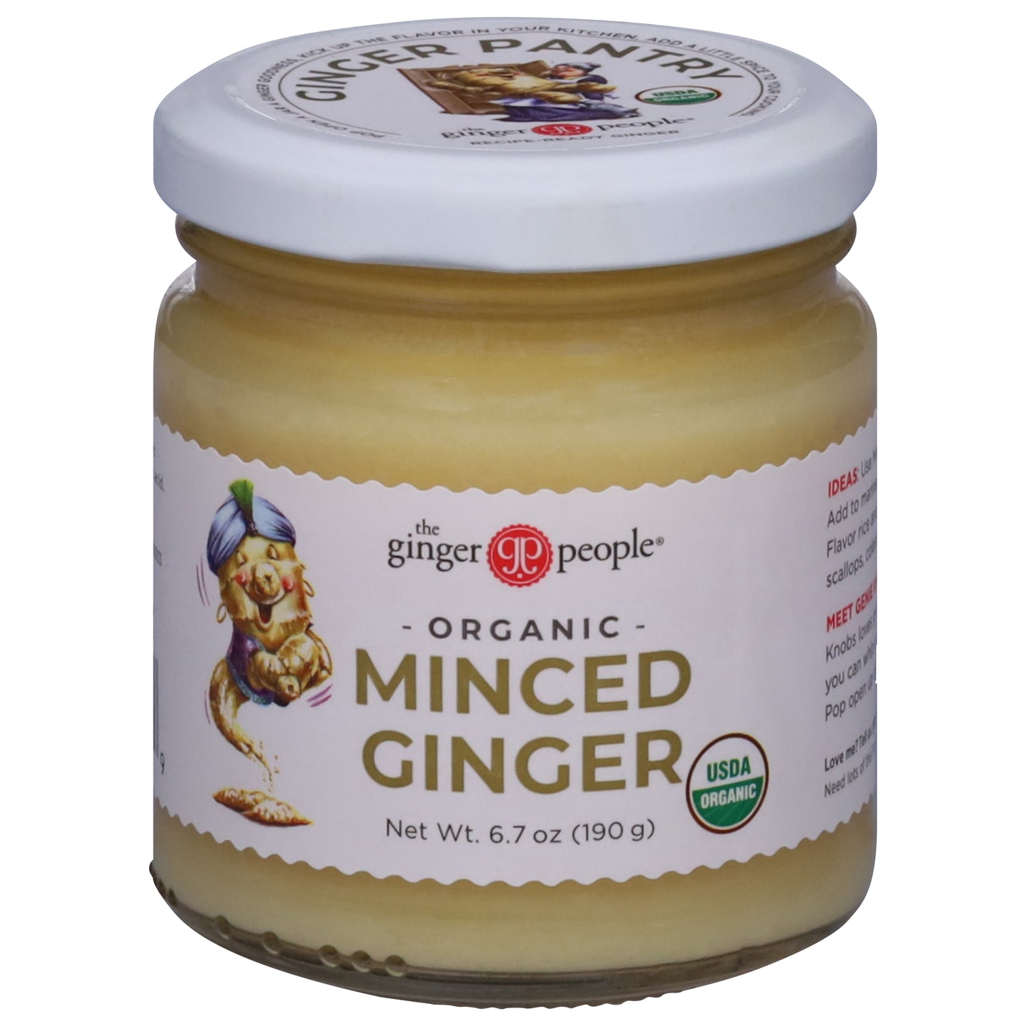 The Ginger People Organic Minced Ginger 6.7 oz
