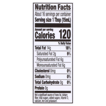 Spectrum Culinary Organic Sesame Oil 8 fl oz