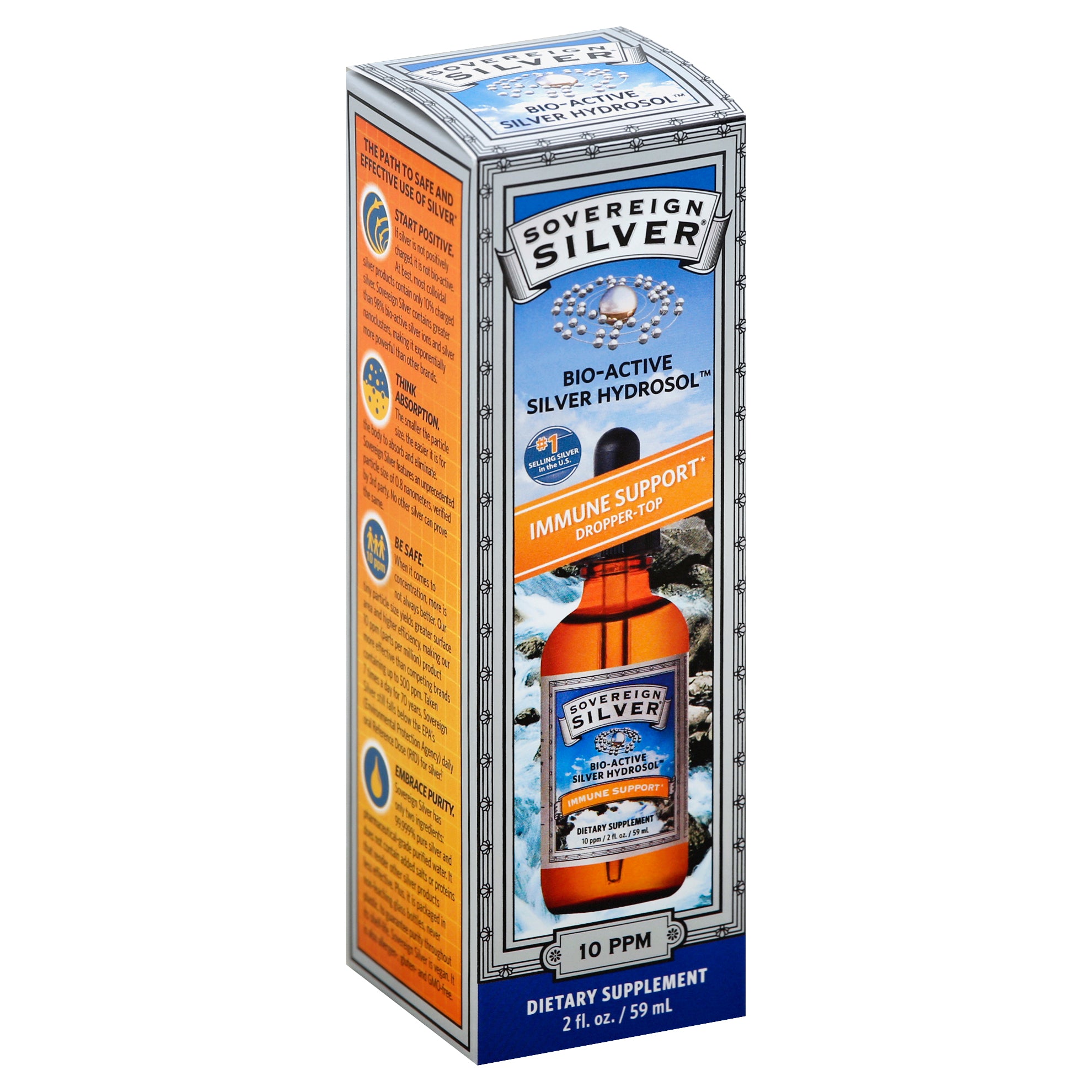 Sovereign Silver Silver Hydrosol 2 oz – Hudson Grocery Co-Op