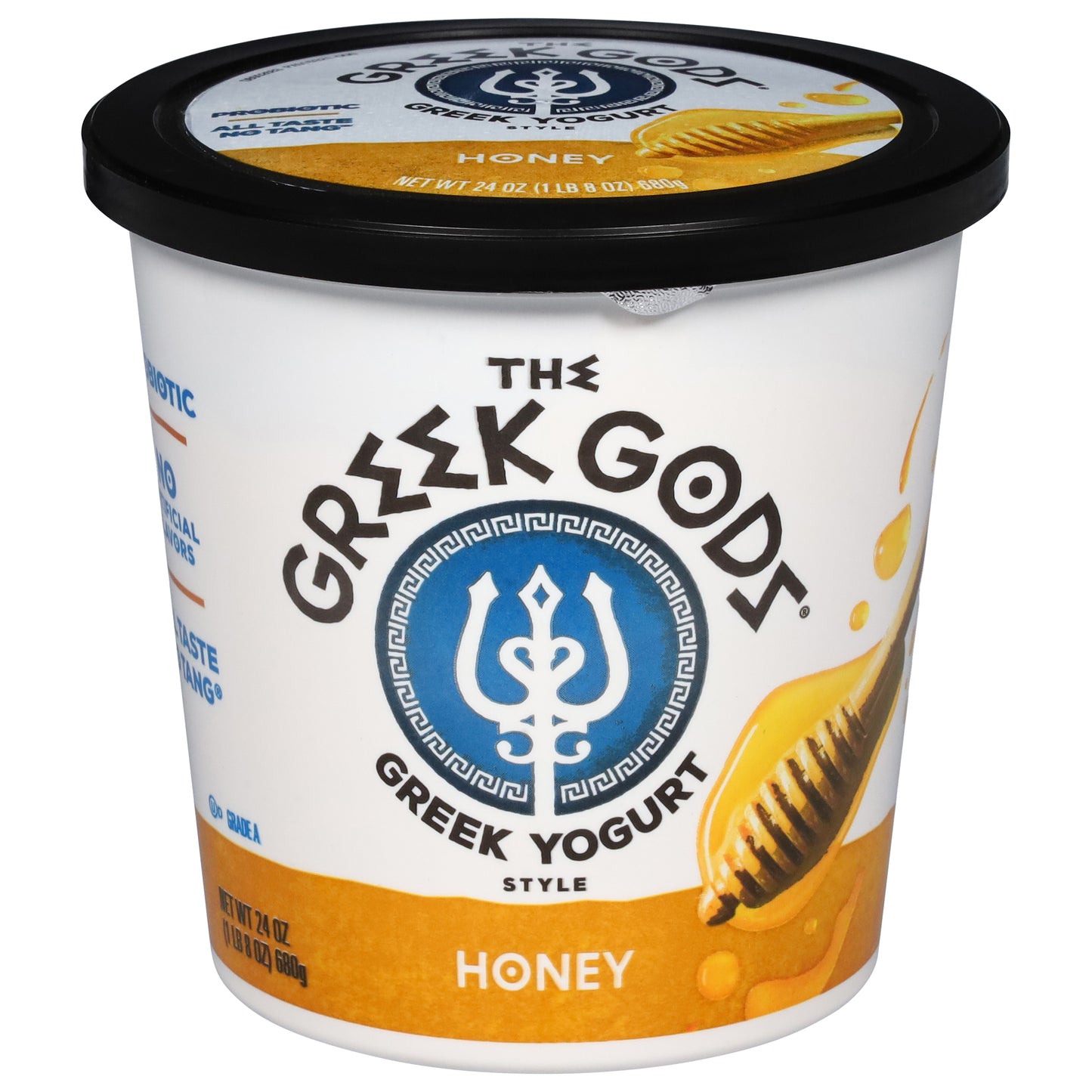 The Greek Gods Greek Style Honey Yogurt 24 oz
