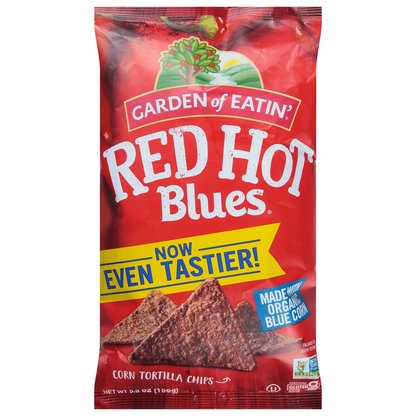Garden of Eatin' Red Hot Blues Corn Tortilla Chips 5.5 oz