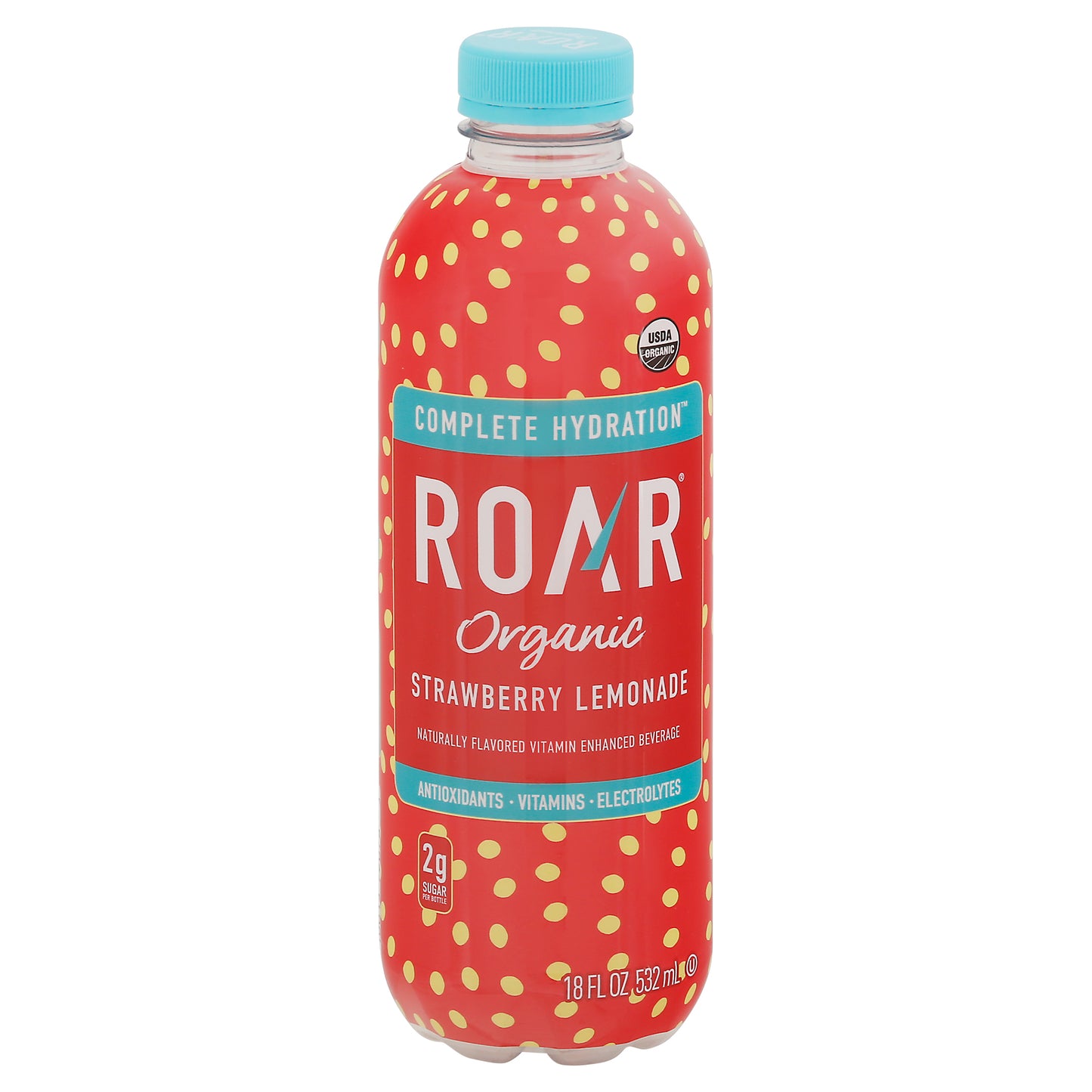 Roar Organic Strawberry Lemonade 18 fl oz