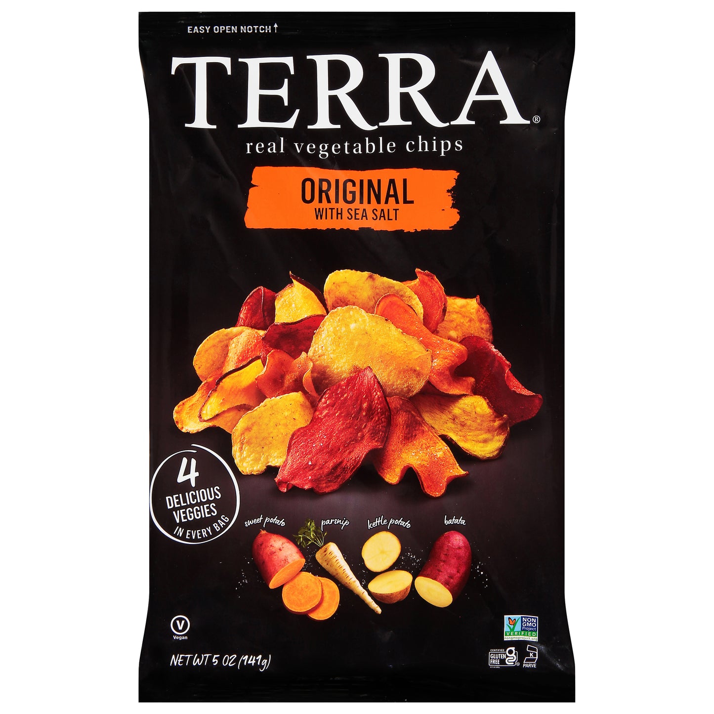 Terra Real Original with Sea Salt Vegetable Chips 5 oz