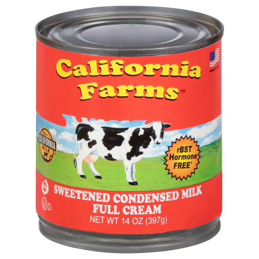 California Farms Full Cream Sweetened Condensed Milk 14 oz