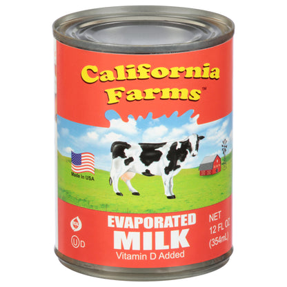 California Farms Evaporated Milk 12 fl oz