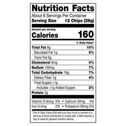 LATE JULY® Snacks Jalapeno Lime Tortilla Chips, 6 Oz Bag