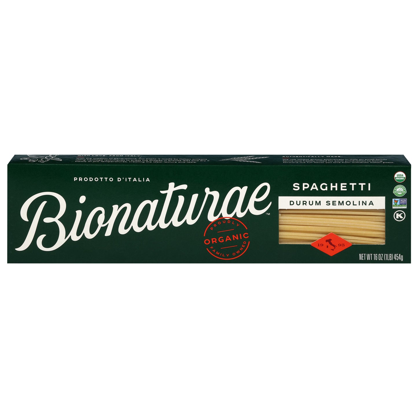 Bionaturae Durum Semolina Spaghetti 16 oz