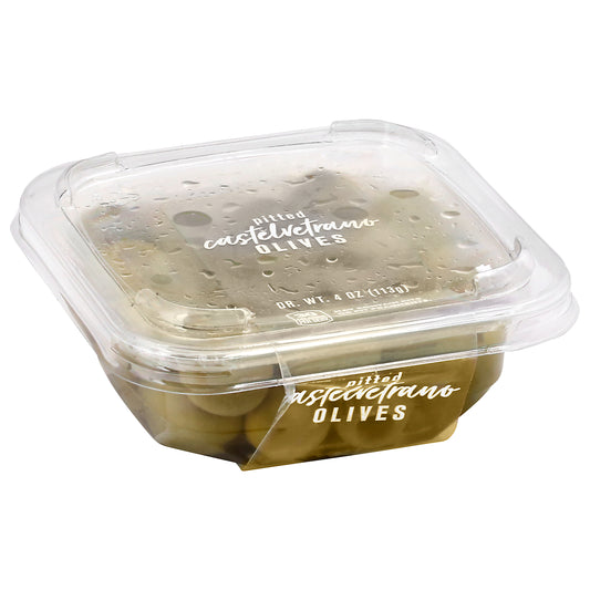 Delallo Pitted Castelvetrano Olives 4 oz