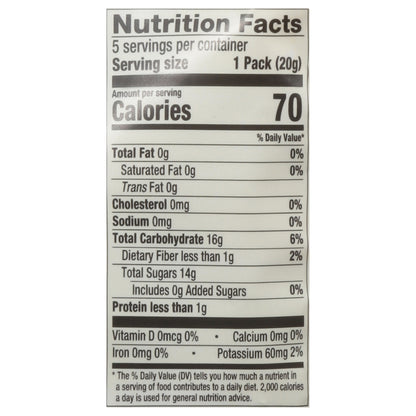 Sunny Fruit Organic Mangoes 5 - 0.7 oz Packs