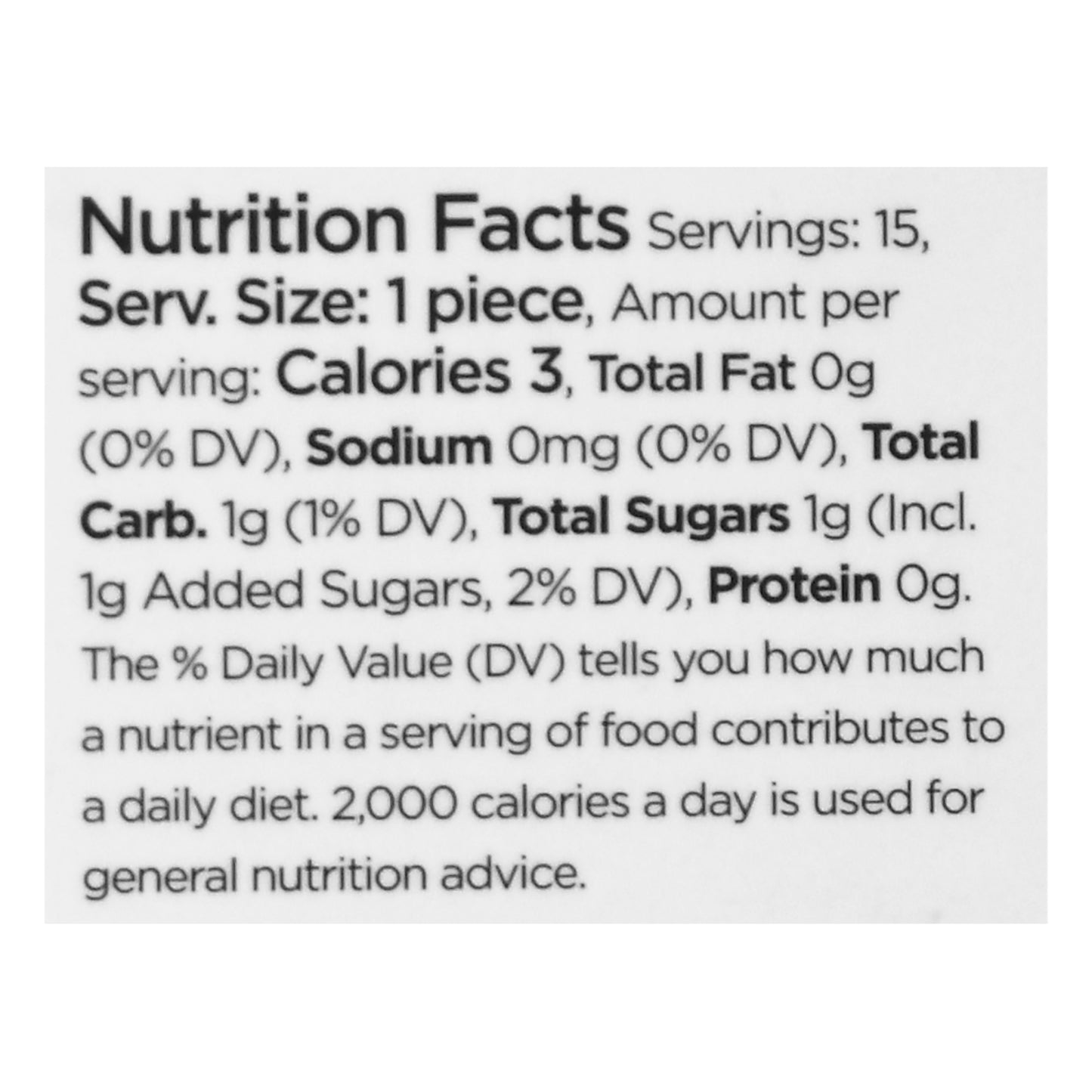 Simply Gum Natural Spearmint Gum 15 ea