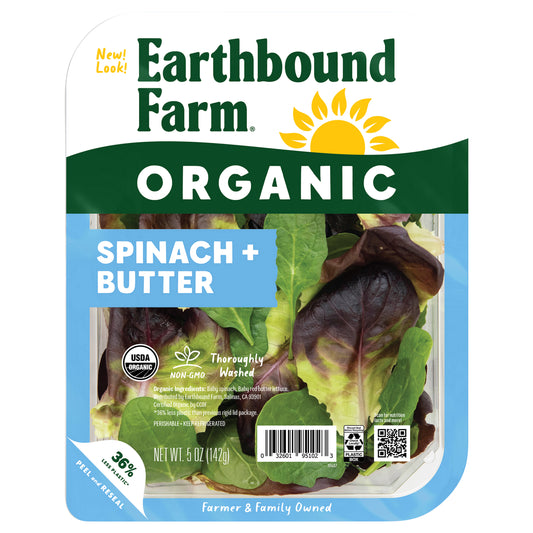 Earthbound Farm Organic Spinach + Butter 5 oz
