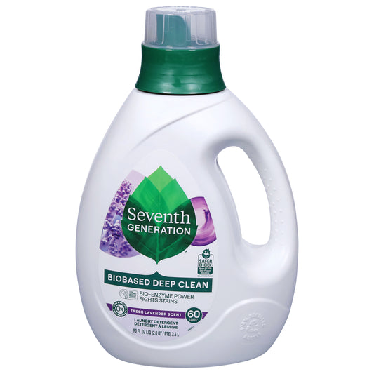 Seventh Generation Fresh Lavender Scent Laundry Detergent 90 fl oz