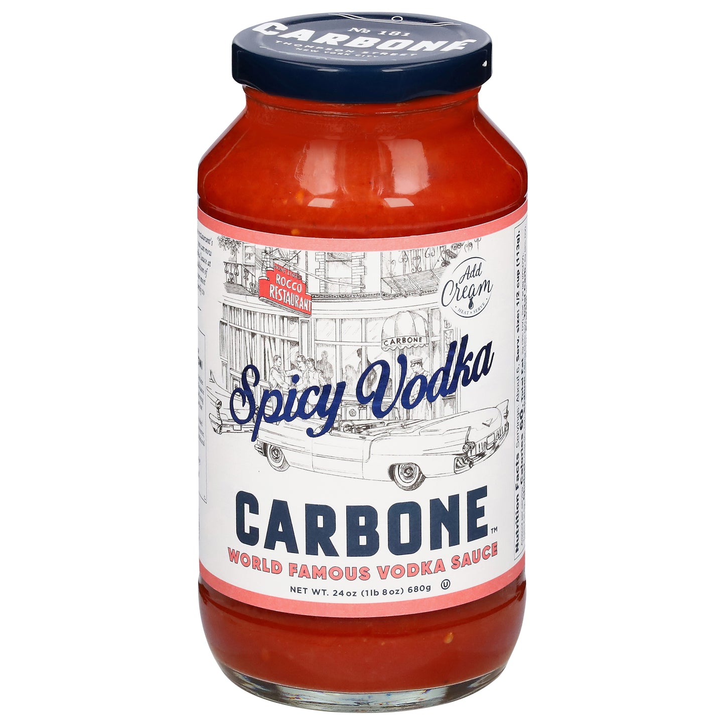 Carbone Spicy Vodka Sauce 24 oz