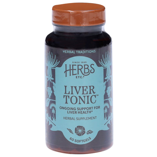 Herbs Etc. Liver Tonic 60 Softgels