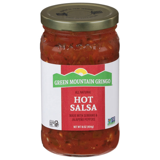 Green Mountain Gringo Hot Salsa 16 oz