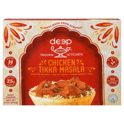 Deep Indian Kitchen Medium Spice Chicken Tikka Masala 9 oz