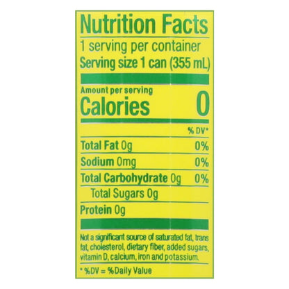 Zevia Zero Sugar Pineapple Paradise Soda 12 fl oz