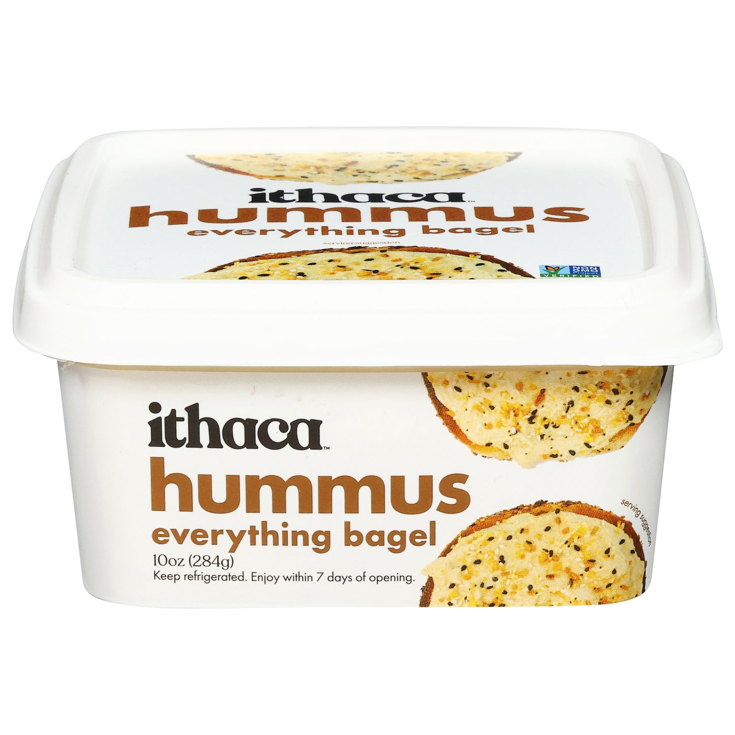Ithaca Everything Bagel Hummus 10 oz