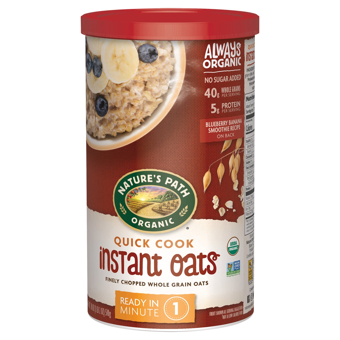 Nature's Path Organic Organic Instant Oats 18 oz