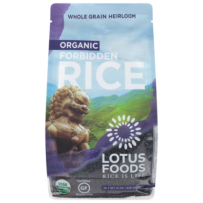 Lotus Foods Organic Forbidden Rice 15 oz