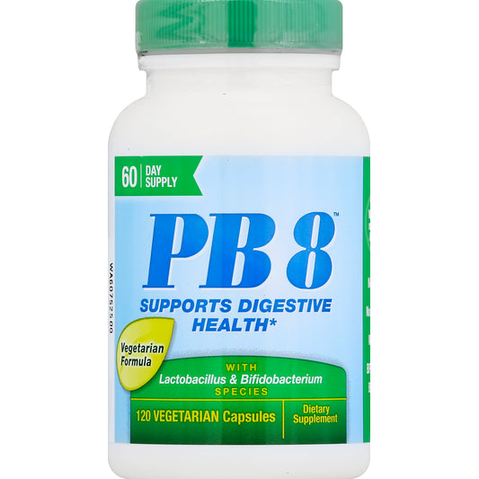Nutrition Now PB8 120 ea - Vegetarian Formula 120 VEGETARIAN Capsules