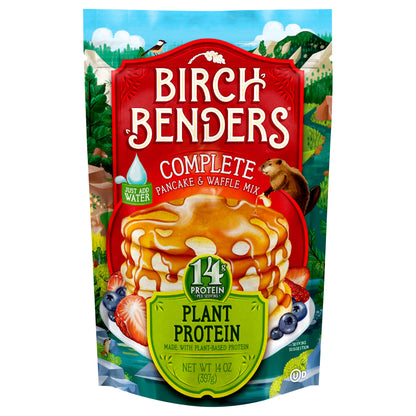 Birch Benders Plant Protein Pancake & Waffle Mix, 14oz