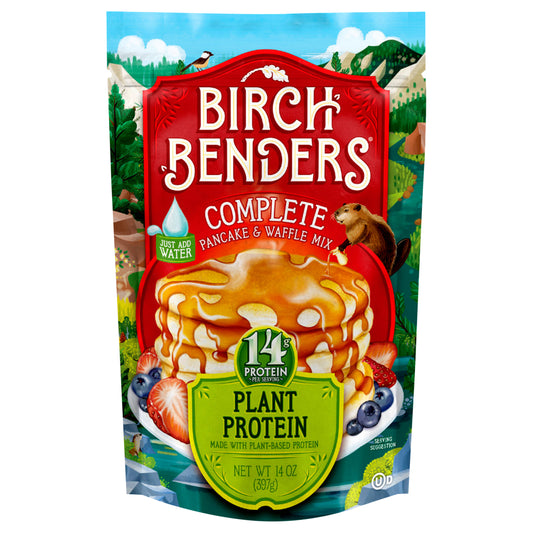 Birch Benders Plant Protein Pancake & Waffle Mix, 14oz
