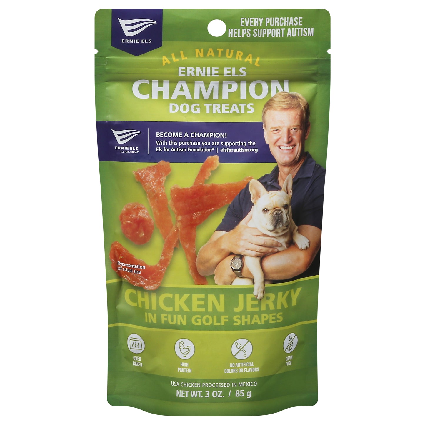 Ernie Els Pet Products Dog Treats 3 oz