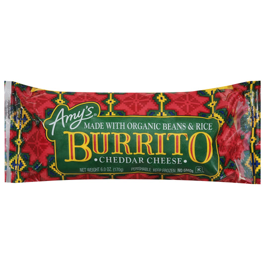 Amy's Cheddar Cheese Burrito 6.0 oz