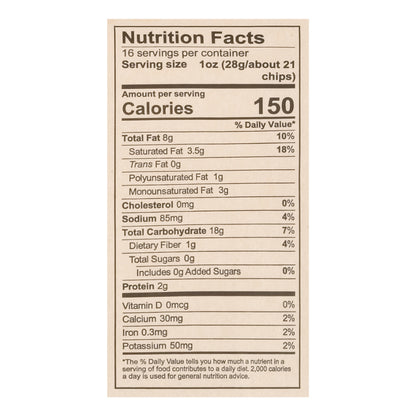 Xochitl Thin & Crispy Mexican Style White Salted Sea Salt Corn Chips 16 oz