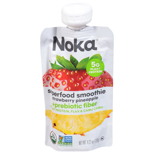 Noka Strawberry Pineapple Superfood Smoothie 4.22 oz