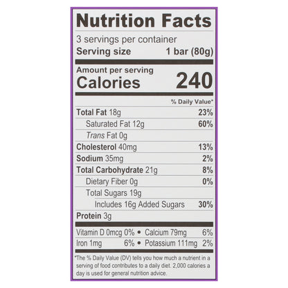 Alden's Organic Vanilla Dark Chocolate Ice Cream Bar 3 - 3 fl oz Bars