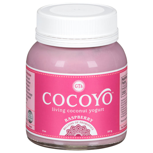 GT's Cocoyo Raspberry Coconut Yogurt 8 oz