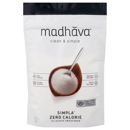 Madhava Zero Calorie Allulose Sweetener 12 oz