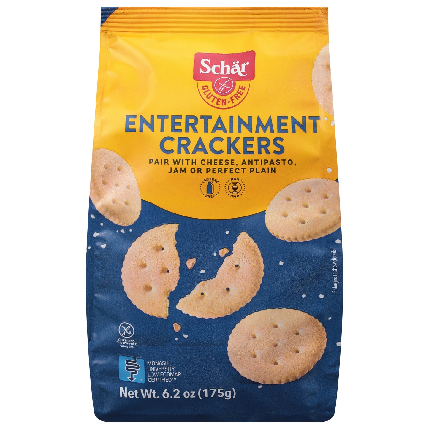 Schar Gluten-Free Entertainment Crackers 6.2 oz