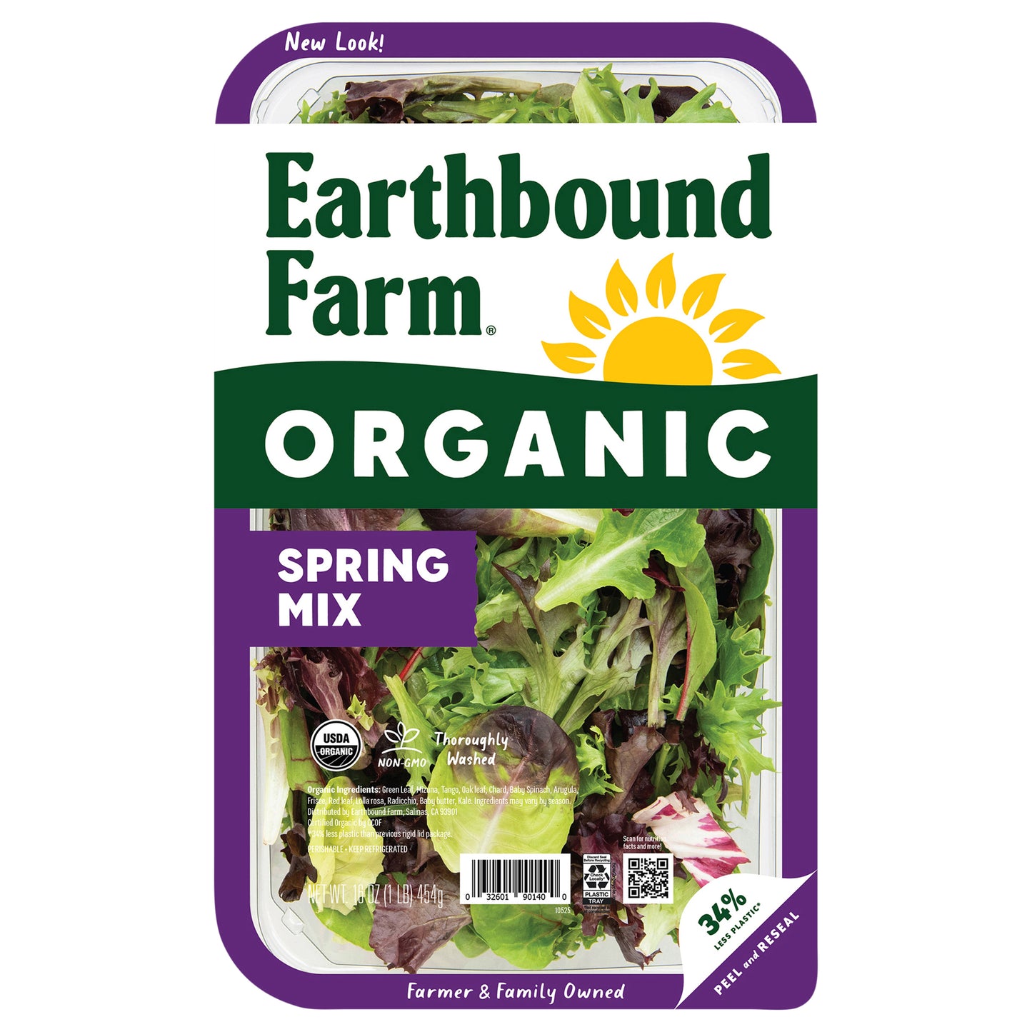 Earthbound Farm Organic Spring Mix 16 oz
