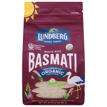 Lundberg Family Farms Organic Basmati White Rice 32 oz