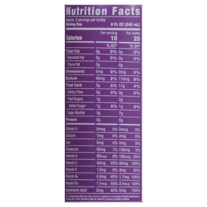 Roar Organic Blueberry Acai Vitamin Enhanced Beverage 18 fl oz