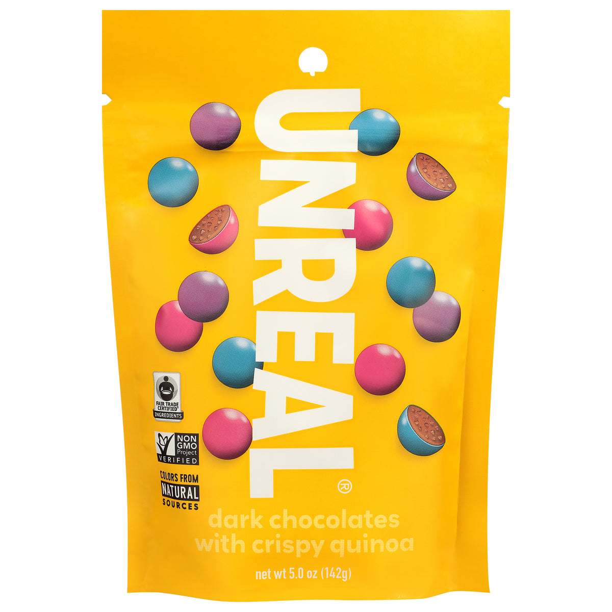 Unreal Dark Chocolates with Crispy Quinoa 5 o