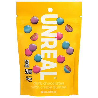 Unreal Dark Chocolates with Crispy Quinoa 5 o