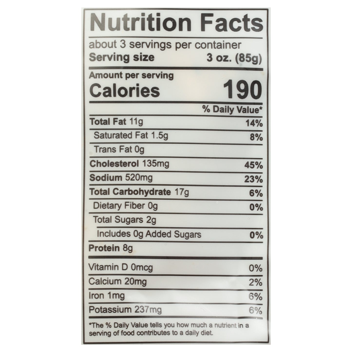 Northern Chef Gluten Free Sea Salt & Pepper Calamari 10 oz