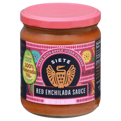 Siete Red Enchilada Sauce 15 oz