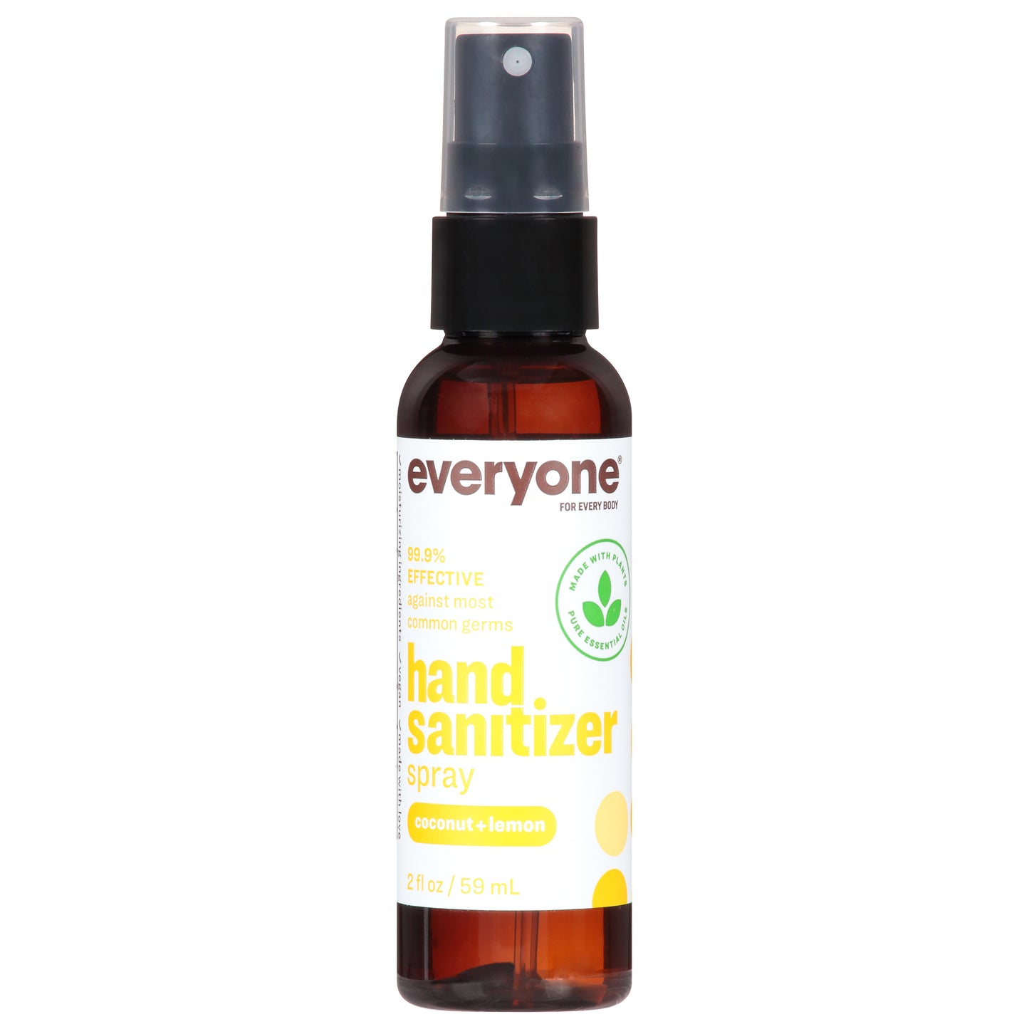 Everyone Coconut + Lemon Hand Sanitizer Spray 2 oz