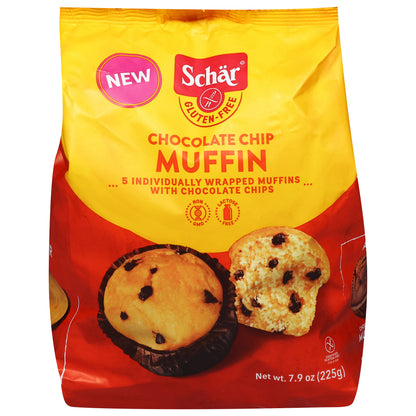 Schar Gluten-Free Chocolate Chip Muffin 7.9 oz