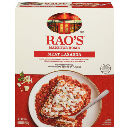 Rao's Made for Home Meat Lasagna 27 oz