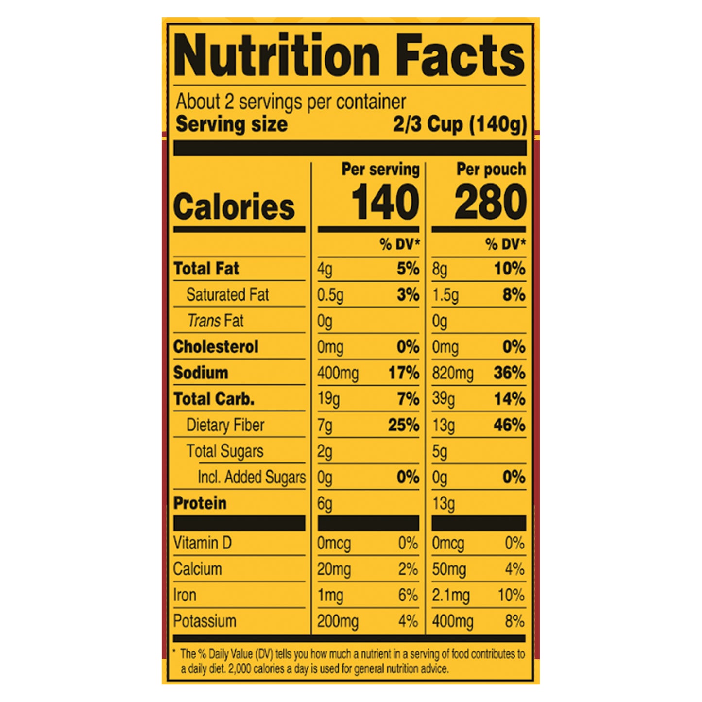 Tasty Bite Organic Indian Mild 3 Bean Madras Lentils 10 oz