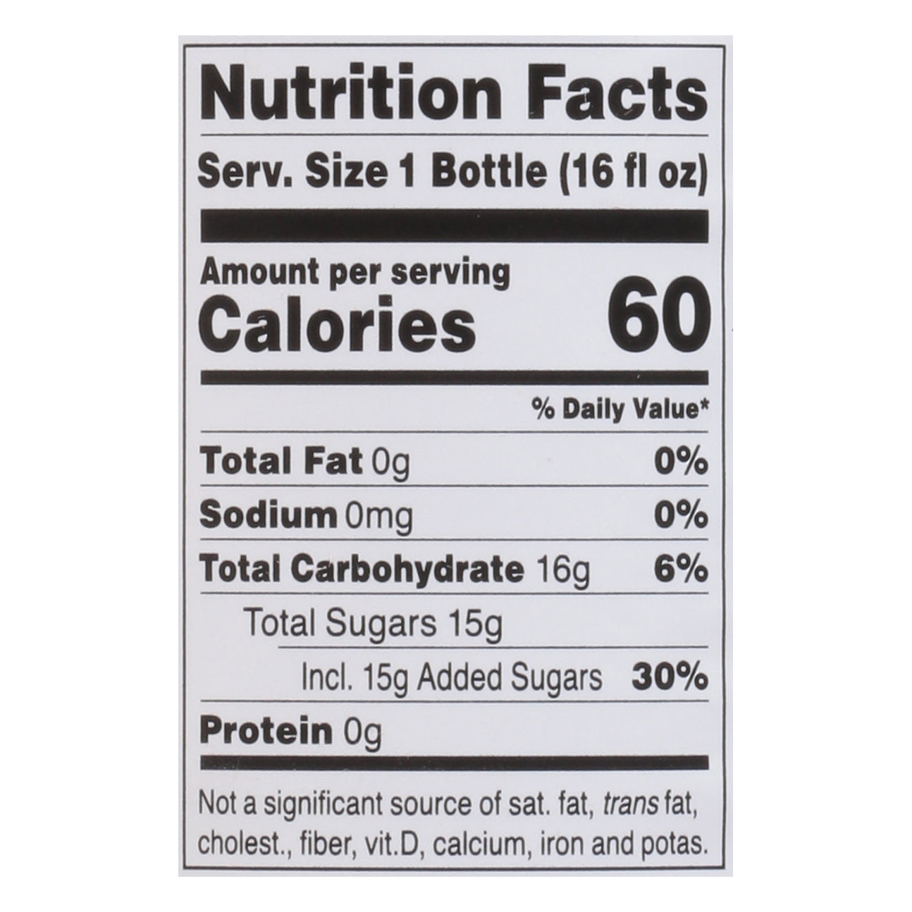 Just Ice Tea Caffeine Free Berry Hibiscus Herbal Tea 16 fl oz