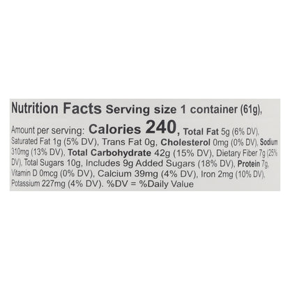 Bob's Red Mill Gluten Free Brown Sugar and Maple Oatmeal 2.15 oz