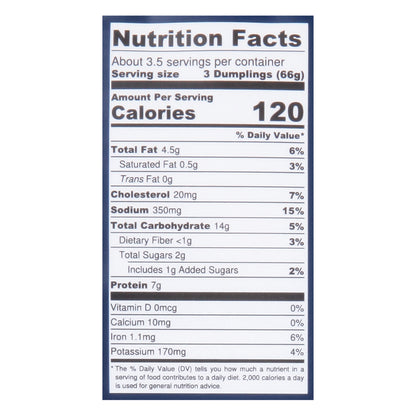 Laoban Dumplings Ginger Chicken Dumplings 8 oz