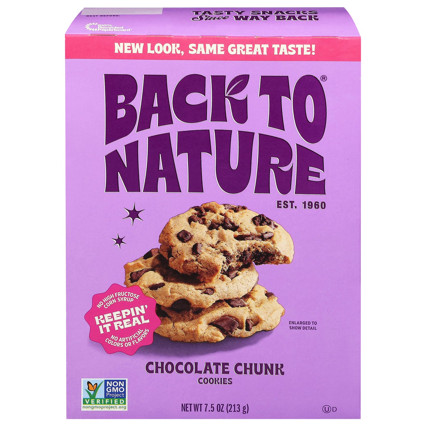 Back to Nature Chocolate Chunk Cookies 7.5 oz